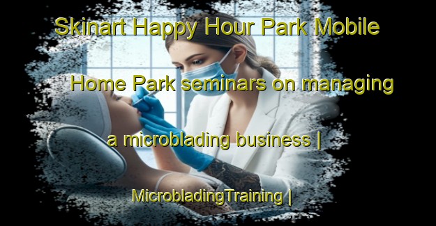 Skinart Happy Hour Park Mobile Home Park seminars on managing a microblading business | MicrobladingTraining | MicrobladingClasses | SkinartTraining-United States